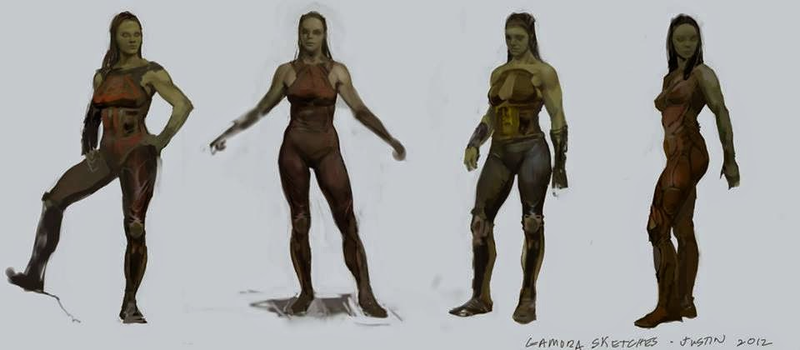 Illustration for article titled Guardians Concept Art Shows Rocket Could Have Looked Way More Grizzled